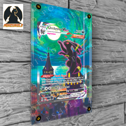 Umbreon VMAX 215/203 Pokemon Extended Art Display Case (CARD NOT INCLUDED) - Image 2