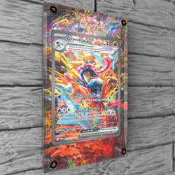 Greninja ex 214/167 Custom Pokemon Extended Art Display Case (Card not Included) - Image 2