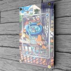 Squirtle 148/142 Custom Pokemon Extended Art Display Case (Card not Included) - Image 3