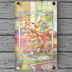 Eevee 188/167 Custom Pokemon Display Case (Card not Included) - Image 1