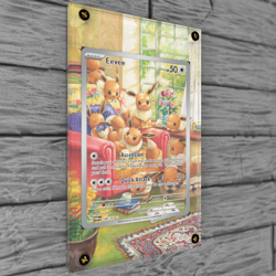 Eevee 188/167 Custom Pokemon Display Case (Card not Included) - Image 2