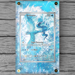 Articuno 161/159 Custom Pokemon Display Case (Card not Included) - Image 1