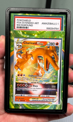Charizard Vstar 019/159 PSA Magnetic Pokemon Display Case (Card not Included) - Image 3