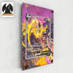 Jolteon V Alternate Art Custom Pokemon Card Display Case (Card not Included) - Image 3
