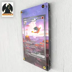 Charizard EX Art Custom Pokemon Card Display Case (Card not Included) - Image 2