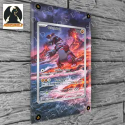 Groudon Extended Art Custom Pokemon Card Display Case (Card not Included) - Image 3