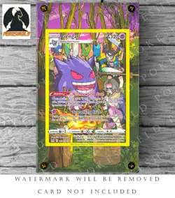 Gengar TG06/TG30 Promo - Pokemon Extended Art Display Case (CARD NOT INCLUDED) - Image 1