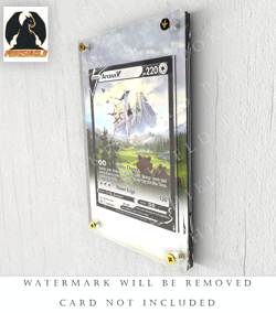 Arceus V SWSH204 Pokemon Extended Art Display Case (CARD NOT INCLUDED) - Image 3