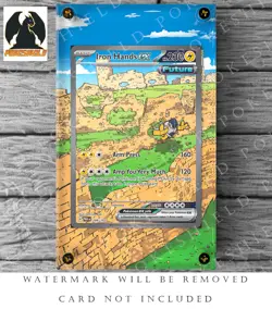 Iron Hands ex 248/182 Pokemon Extended Art Display Case (CARD NOT INCLUDED) - Image 1