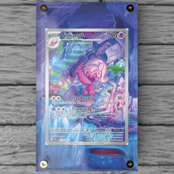 Tinkatuff 217/193 Pokemon Extended Art Display Case (Card not Included) - Image 1
