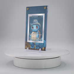 Squirttle with Grey Felt Hat Extended Pokemon Display Case (CARD NOT INCLUDED) - Image 4