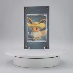 Eevee with Straw Hat Extended Art Pokemon Display Case (CARD NOT INCLUDED) - Image 1