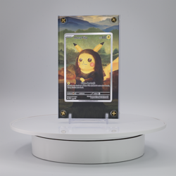 Mona Pika Extended Art Pokemon Display Case (CARD NOT INCLUDED) - Image 1