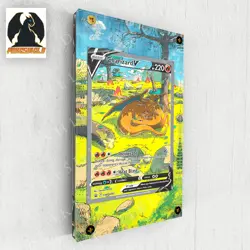 Charizard V Alternate Art Custom Pokemon Card Display Case (Card not Included) - Image 3