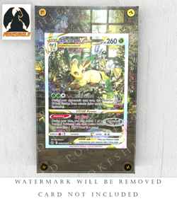 Leafeon VStar GG35/GG70 - Pokemon Extended Art Display Case (CARD NOT INCLUDED) - Image 1