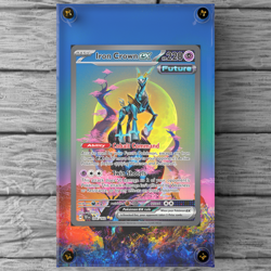 Iron Crown ex 206/162 Custom Pokemon Extended Display Case (Card not Included) - Image 1