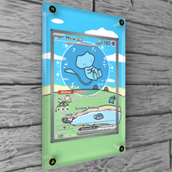 Mew ex 232/091 Pokemon Extended Art Display Case (Card not Included) - Image 2
