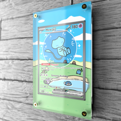 Mew ex 232/091 Pokemon Extended Art Display Case (Card not Included) - Image 3