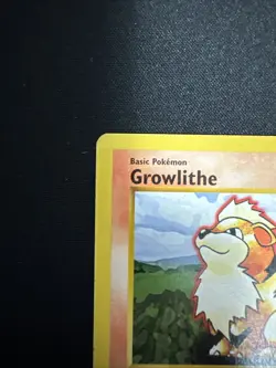 Pokemon TCG Growlithe Base Set 28/102 1st Edition Uncommon Card Shadowless - Image 4