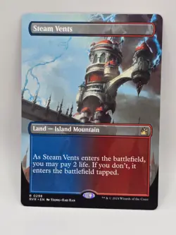 Steam Vents (Borderless) Ravnica Remastered Regular - Image 1