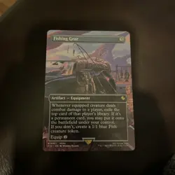 Fishing Gear (Borderless) NON Foil #0461 - Final Fantasy - NM - MTG - Image 1