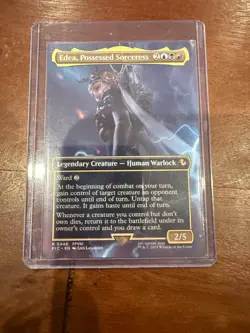 Edea, Possessed Sorceress [Non Foil] [Borderless] MTG Final Fantasy 448 FIC R - Image 1
