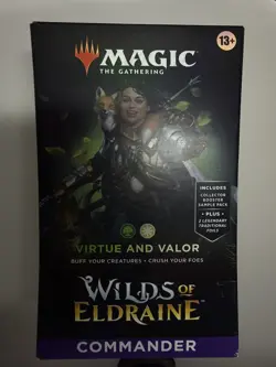 Wilds of Eldraine Commander Deck - Virtue and Valor MTG Brand New Sealed - Image 1