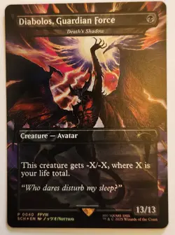 Diabolos, Guardian Force - Death's Shadow Standard Showdown Promos Foil NM+ - Image 1