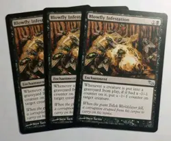 MTG - Blowfly Infestation - Shadowmoor 58/301 - Regular Uncommon -1/-1 Counters - Image 3