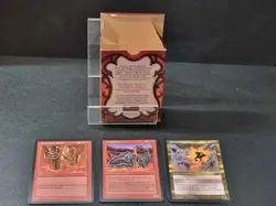 MTG TEMPEST - Flames of Rath - Preconstructed Deck - [Missing Strategy Guide] - Image 2