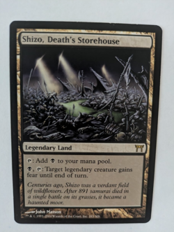Shizo, Death's Storehouse Champions of Kamigawa MTG NM Free ship with track - Image 1