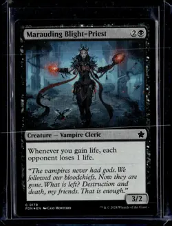 Marauding Blight-Priest - 178 - Foil - FDN - NM - MTG Magic the Gathering - Image 1