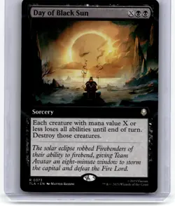 Day of Black Sun Extended Art R MTG Avatar: The Last Airbender M/NM, - Image 1