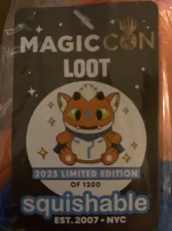 Magic the Gathering MTG MagicCon Atlanta Loot Squishable Plush Toy - New - Image 2