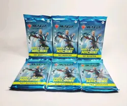 6x March Of The Machine Set Booster Pack Magic The Gathering New Sealed NIP - Image 1