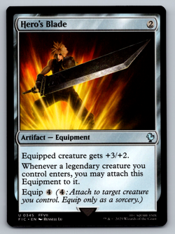 Hero's Blade U 0345 Final Fantasy Regular - Image 1