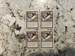 Library Of Leng x4 - Magic the Gathering Revised Library Of Leng HP - Image 1