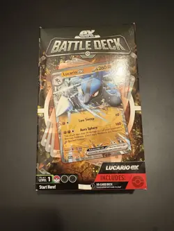 Pokemon TCG - Lucario ex Battle Deck - New! Sealed! - Image 1