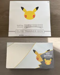 BUNDLE: Pokemon TCG: Celebrations Ultra-Premium Collection Box + ETB 820650829147 - Image 1