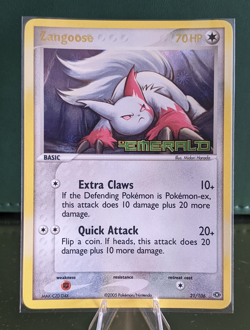 Zangoose 21/106 | EX Emerald | Stamped Reverse Holo | English Pokemon | LP - Image 1