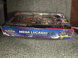 Pokemon TCG Mega Lucario ex Premium Figure Collection Box Factory Sealed - Image 3