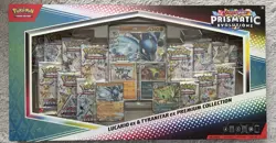 POKEMON TCG PRISMATIC EVOLUTIONS LUCARIO & TYRANITAR EX PREMIUM COLLECTION NEW - Image 1