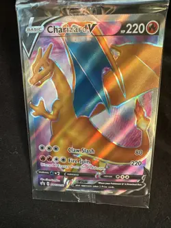 Pokemon 4 Charizard V Champion's Path Promo New Sealed SWSH050 Look @ Pics - Image 4