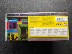 2019 Pokemon Detective Pikachu Collectors Chest Lunch Box Factory Sealed Mint - Image 4
