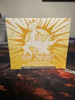 Pokemon Center Brilliant Stars ETB Pokemon TCG Sword & Shield Elite Trainer Box - Image 1