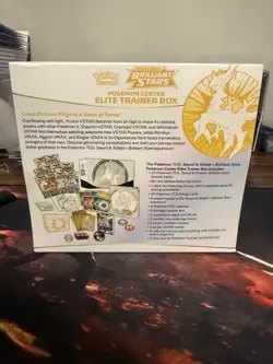 Pokemon Center Brilliant Stars ETB Pokemon TCG Sword & Shield Elite Trainer Box - Image 4