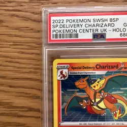 Pokemon Special Delivery Charizard SWSH 075 PSA 10 Gem Mint Pokemon Promo 2022 - Image 2