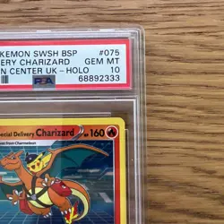 Pokemon Special Delivery Charizard SWSH 075 PSA 10 Gem Mint Pokemon Promo 2022 - Image 3
