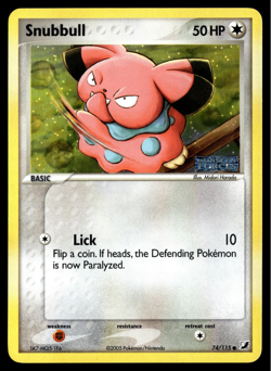 ✅Pokemon TCG Unseen Forces Snubbull 74/115 50HP Colorless Common✅Near Mint✅B4HY✅ - Image 1