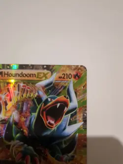 Pokemon TCG M Mega Houndoom EX Breakthrough 22/162 Full Art Holo Rare 2015 - Image 3